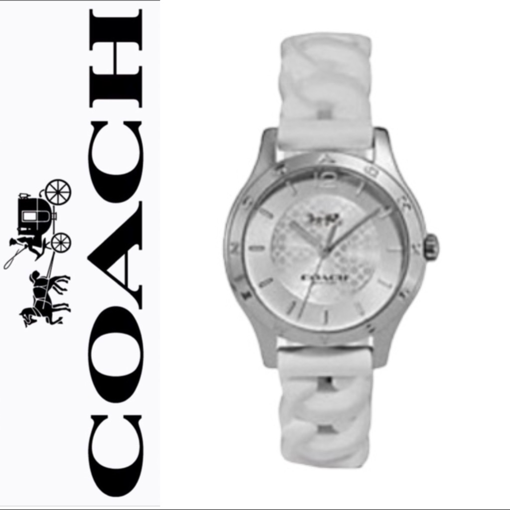 Coach Maddy Watch 34 Mm Color White